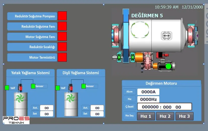Bilyalı Değirmen Otomasyon Revizyonu